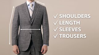 How a Suit Should Fit 2022 Guide [upl. by Axel]