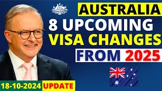 Australia Visa New Update 8 Changes in 2025  Australia Visa Update [upl. by Yak]