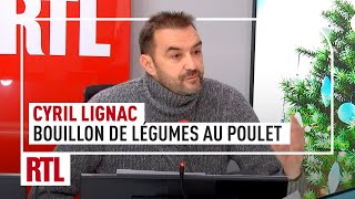 Cyril Lignac  le bouillon de légumes au poulet [upl. by Neu]