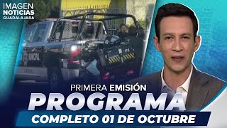 Noticias con Ricardo Camarena  Programa completo 1° de octubre 2024 [upl. by Chiou422]