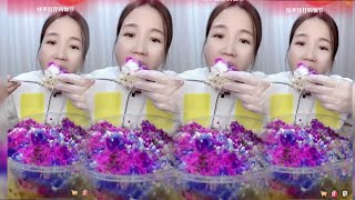 QIAN LIVE 20102024  ASMR ICE EATING [upl. by Atwahs731]