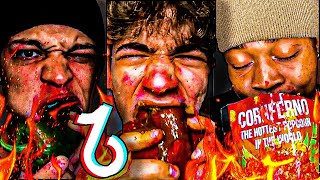 EXTREME 1 Hour Spicy Food Tiktok Compilation Pt3🥵🌶 [upl. by Ennaira]