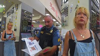 Serial Shoplifter Finally Arrested After her SEVENTH TIME at ShopRite in Byram NJ [upl. by Annaili577]