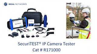 Ideal Networks  SecuriTEST IP Camera Tester  TELECRON [upl. by Iralam]