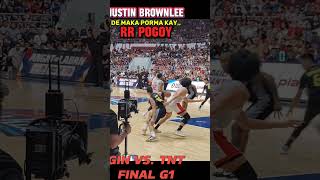 JUSTIN BROWNLEE DE MAKA PORMA KAY RR POGOY game1 final [upl. by Georgi]