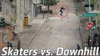 Skaters vs Extreme Downhill Skateboarding Wins amp Fails 2 [upl. by Sara-Ann]