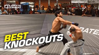 CRAZIEST KNOCKOUTS IN KARATE COMBAT [upl. by Ethel]