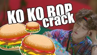 EXO  KOKOBOP CRACK Baekhyun doesnt have a mullet [upl. by Nerag288]