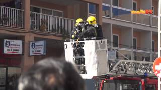 Wohnungsbrand am Ballermann 2 auf Mallorca [upl. by Alenas]