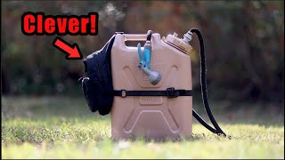 The Best DIY Portable shower [upl. by Adorne]