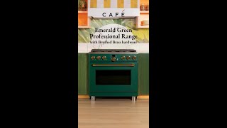 The GE Cafe Emerald Green Professional Range [upl. by Terb]