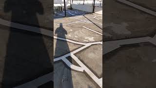 Roof Cracks Leakage Repair Waterproofing repair cracks leakage waterproofing rcc concrete [upl. by Hosbein]