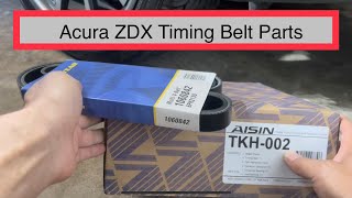 20102013 Acura ZDX Timing Belt Parts Unboxing AISIN Kit TKH002 [upl. by Dray284]