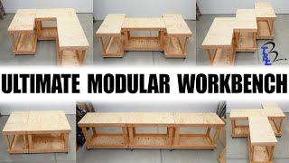 Ultimate Modular Workbench A Design for Everyone [upl. by Dumah]