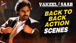 Vakeel Saab Movie Back To Back Action Scenes  Pawan Kalyan  Shruti Haasan  Thaman S  Dil Raju [upl. by Drain568]