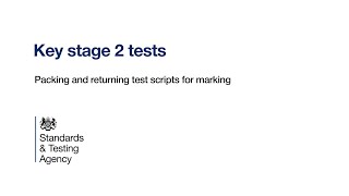 Key stage 2 tests returning test scripts [upl. by Amarillas296]