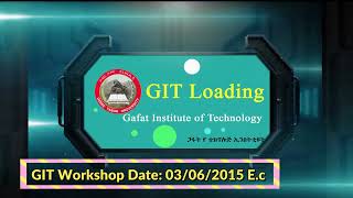 Work shop on Establishment of Gafat Institute of Technology DTUGIT [upl. by Arramahs336]