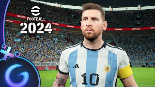 EFOOTBALL 2024  Gameplay FR [upl. by Aylmer]