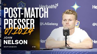 John Nelson PostMatch Presser  72024 [upl. by Ardnala22]