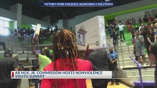 Arkansas MLK Commission holds Nonviolence Youth Summit at Southwest HS [upl. by Mullins]