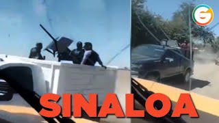 Eran gente del Chapo Isidro  Enfrentamiento en Guasave Sinaloa [upl. by Elicia536]