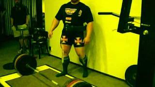 Benedikt Magnusson World Record Deadlift warm up [upl. by Eilsek215]