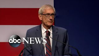 Tony Evers projected to win reelection as Wisconsin governor [upl. by Waldo]