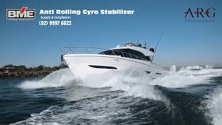 Anti Rolling Gyro Stabilizer Sea Trials Maritmo [upl. by Busch189]