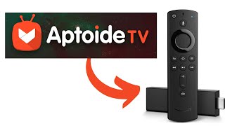 How to Install Aptoide TV to a Firestick  easy method [upl. by Eadie]