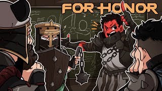 TRAINING THE NEW RECRUITS  For Honor Marching Fire w Nogla Jiggly and Typical Gamer [upl. by Aimerej]