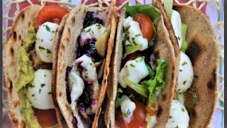 Piadine Integrali con Verdure Ricetta semplice Piadine [upl. by Yvel]