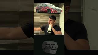 JDM VACOLA HARD☠ SOUND IN CAR  TROLL FACE EDIT short [upl. by Gavan805]