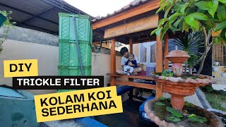 DIY Trickle Filter Kolam Koi Sederhana [upl. by Nehgaem]