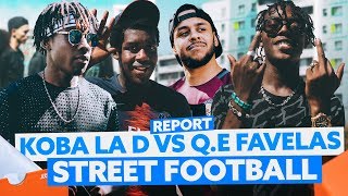 Koba LaD VS QE Favelas  Street Football [upl. by Richards]