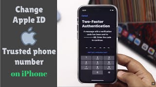 How to Change Apple ID Phone Number [upl. by Ahtikal]