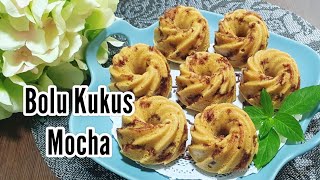 Easy Mocha Steam Cake Recipe  Bolu Kukus Mocha [upl. by Katha635]