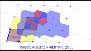 WignerSeitz primitive cell [upl. by Acherman728]