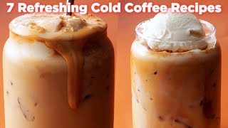 7 Refreshing Cold Coffee Recipes For Summer [upl. by Epoh]