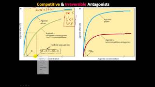 pharm4  ReceptorEffector and Spare Receptors Competitive Irreversible amp chemical Antagonists [upl. by Nemracledairam]