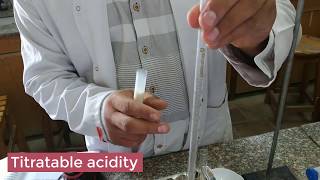 Titratable acidity [upl. by Aynad]