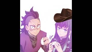 tokito x genya demonslayer gemui [upl. by Nanni]