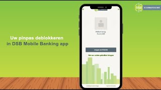 Pinpas deblokkeren in DSB Mobile Banking app [upl. by Rouvin]