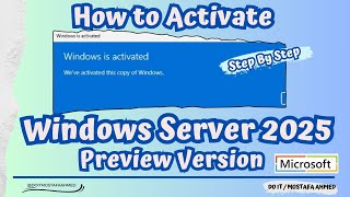 How to Activate Windows Server 2025 Preview Version [upl. by Quintana]