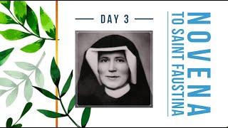 Novena to st Faustina  Day 3 [upl. by Trebron]