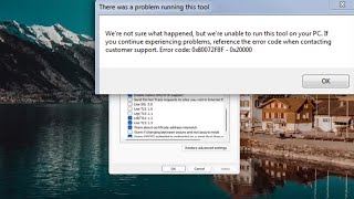 Solved Media Creation Tool Error 0x80072f8f – 0x20000 [upl. by Seligmann757]