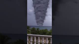 Tornado Storm in Cuba rain rainsoundsforsleeping sleepsounds rainsounds weather storm shorts [upl. by Rudin]