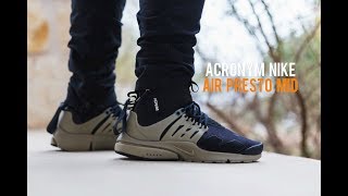 Nike Presto Acronym On Feet [upl. by Namialus6]