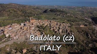 Borghi di Italia  BADOLATO – ITALY – flight and walking tour with historic captions [upl. by Nole]