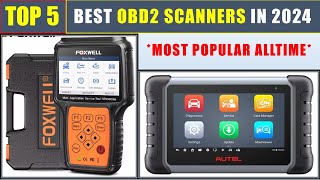 BEST OBD2 Scanners In 2024 TOP 5 Best obd2 automotive scanners review [upl. by Karel]