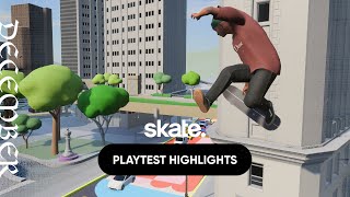 skate Insider Playtest Highlights December 2023  skate [upl. by Kamerman]